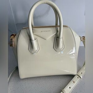 Givenchy Antigona Mini Top Handle Bag Butter Cream